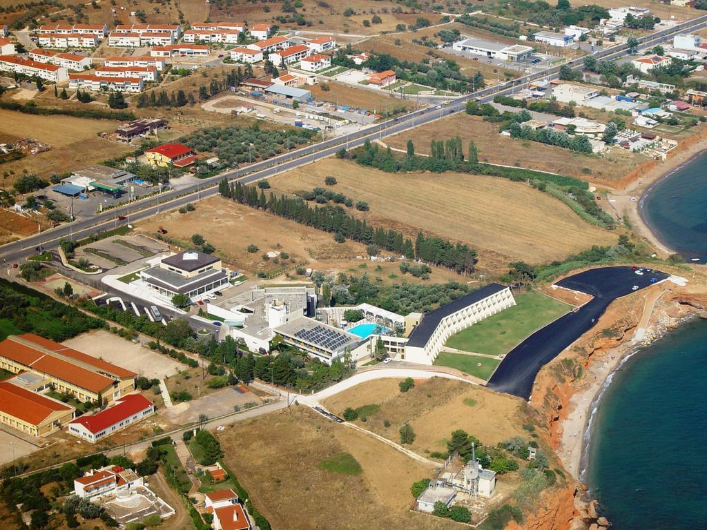 Alexander Beach Hotel & Spa Alexandrupoli Exteriér fotografie Aerial view of the campus